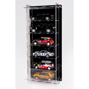 ~jJ[p fBXvCP[X 1/18 vX`bNfBXvCP[X ESPOSITORE 1/18 6p 36.8 cm × 12.5 cm × 82.5 cm ( 12.0 cm) VETRINA PLASTIC DISPLAY ESPOSITORE FOR 6 CARS 36.8 cm × 12.5 cm × 82.5 cm(altezza 
