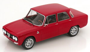 MCG 1/18 At@I WA kI[@ X[p[ 1974 bhMCG 1:18 Alfa Romeo Giulia Nuova Super 1974 red