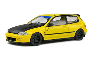 \h 1/18 z_ VrbN EG6 SiR II Xv[ 1991 CG[/ubN JSolido 1:18 HONDA CIVIC EG6 SiR II SPOON 1991 YELLOW BLACK