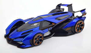 }CXg 1/18 {M[j { V12 rW Oc[X 2020 u[^bN/ubN JMaisto 1:18 Lamborghini Lambo V12 Vision Gran Turismo 2020 bluemetallic/black