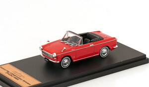 AVFbgWpRNV 1/43 _Cnc Rp[m XpC_[ F40K 1965 bhHachette Japan Collection 1:43 Daihatsu Compagno Spider F40K 1965 red