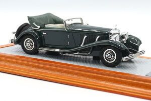 CI 1/43 ZfXExc 500K sn130897 WftBQ JuI A I[v 1936 2g[O[ILARIO MODEL 1:43 Mercedes Benz 500K sn130897 SINDELFINGEN CABRIOLET A OPEN 1936 2 TONE GREEN