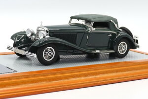 CI 1/43 ZfXExc 500K sn130897 WftBQ JuI A N[Yh 1936 2g[O[ILARIO MODEL 1:43 Mercedes Benz 500K sn130897 SINDELFINGEN CABRIOLET A CLOSED 1936 2 TONE GREEN