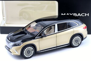 �x���c���� NZG 1/18 �����Z�f�X �}�C�o�b�n EQS 680 SUV �u���b�N/�J���n���S�[���h �f�B�[���[�o�[�W���� �J��NZG 1:18 Mercedes Maybach EQS 680 SUV black/Kalahari gold DEALER VERSION