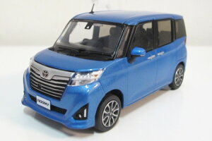 g^ 1/30 g^ [~[ ^N u[1/30 TOYOTA ROOMY / TANK BLUE DIECAST CARS DEALER BOX