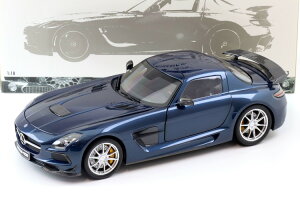 ~j`vX 1/18 ZfXExc SLS AMG ubNV[Y 2013 fCgiu[^bN JMINICHAMPS 1:18 Mercedes Benz SLS AMG Black Series 2013 Daytona blue metallic