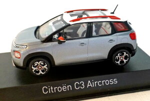 mu 1/43 VgG C3 GANX 2017 O[/zCg[t/IWfRNorev 1:43 Citroen C3 Aircross 2017 Grey/White roof/Orange deco