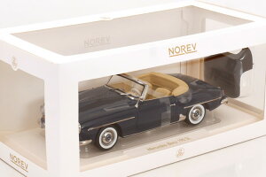 mu 1/18 ZfX 190 SL W121 [hX^[ 1957 _[Nu[ JNorev 1:18 Mercedes 190 SL W121 Roadster 1957 darkblue