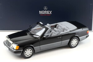mu 1/18 ZfXExc 300 CE-24 A124 Ro[`u 1990 ubN JNorev 1:18 Mercedes 300 CE-24 A124 Convertible 1990 black