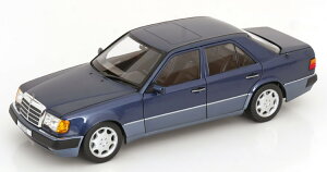 mu 1/18 ZfXExc 500 E W124 1990 u[^bN 1000 JNOREV 1:18 Mercedes Benz 500 E W124 1990 blue metallic Limited Edition 1000 pcs