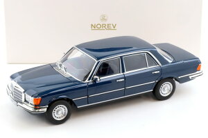 �m���u 1/18 �����Z�f�X�E�x���c 350 SEL 1979 �n���U �u���[ �J��NOREV 1:18 Mercedes-Benz 350 SEL 1979 Hansa Blue