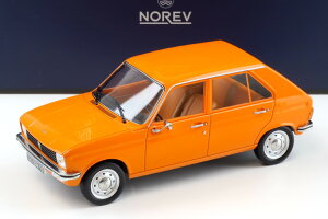 mu 1/18 vW[ 104 GL 1977 IW 300 JNorev 1:18 Peugeot 104 GL 1977 orange Limited 300 pcs