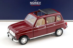 �m���u 1/18 ���m�[ 4 L R4 1966 �_�[�N���b�h �J��NOREV 1:18 Renault 4 L R4 1966 dark red