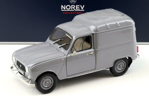 �m���u 1/18 ���m�[ 4 �t���S�l�b�g 1965 �O���[ �J��Norev 1:18 Renault 4 Fourgonnette 1965 grey