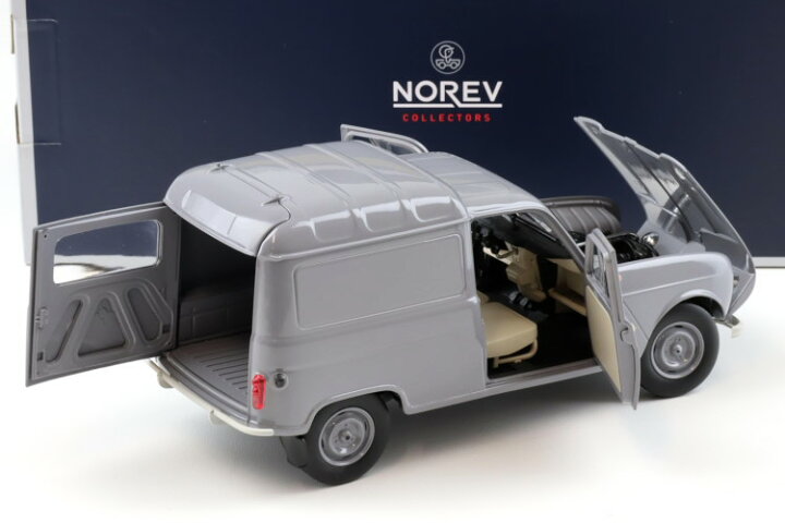 楽天市場】ノレブ 1/18 ルノー 4 フルゴネット 1965 グレー 開閉Norev 