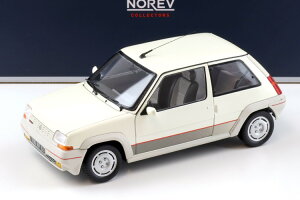�m���u 1/18 ���m�[ 5 GT �^�[�{ �t�F�[�Y 1 1985 �p�[���z���C�gNorev 1:18 Renault 5 GT Turbo Phase 1 1985 pearl white