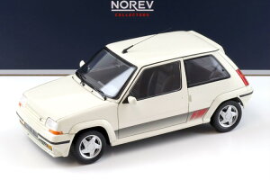 �m���u 1/18 ���m�[ 5 GT �^�[�{ �t�F�[�Y 2 1989 �p���_ �z���C�g �J��Norev 1:18 Renault 5 GT Turbo Phase 2 1989 Panda white