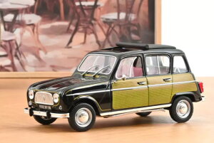 �m���u 1/18 ���m�[ 4 �p���W�F���k 1963 �u���b�N �C�G���[ 200����� �J��Norev 1:18 Renault 4 Parisienne 1963 Black Yellow Limited 200 pcs