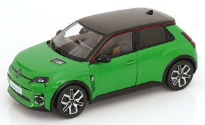 �m���u 1/18 ���m�[ 5 �C�[�e�b�N 2024 �O���[�� �u���b�N �J��Norev 1:18 Renault 5 E-Tech 2024 green black