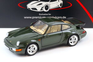 mu 1/18 |VF 911 964 ^[{ 3.6 N[y 1993 I[NO[^bN 999 JNOREV 1:18 Porsche 911 964 Turbo 3.6 Coupe 1993 Oak green metallic Limited 999 pcs
