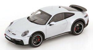 mu 1/18 |VF 911 992 _J[ 2023 CgO[ ^bN ubN JNorev 1:18 Porsche 911 (992) Dakar 2023 lightgrey metallic black