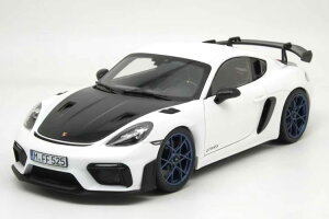 mu 1/18 |VF 718 PC} GT4 RS 2023 @CUbnpbP[W zCgJNorev 1:18 Porsche 718 Cayman GT4 RS 2023 Weissach White