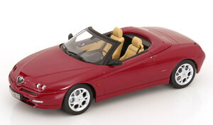 mu 1/18 At@I XpC_[ \tggbvE 1999 bh^bNNorev 1:18 Alfa Romeo Spider with removable Softtop 1999 redmetallic