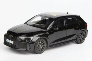mu 1/18 AEfB RS3 2025 ubN^bN JNorev 1:18 Audi RS 3 2025 Black Metallic