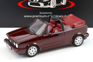ノレブ 1/18 フォルクスワーゲン ゴルフ 1 カブリオレ エティエンヌ アイグナー 1990 ボルドーレッド メタリック 750台限定Norev 1:18 VW Golf 1 Cabriolet Etienne Aigner 1990 Bordeaux red metallic Limited 750 pcs
