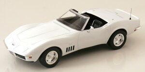 �m���u 1/18 �V�{���[ �R���x�b�g C3 �R���o�[�`�u�� 1969 �z���C�gNorev 1:18 Chevrolet Corvette C3 Convertible 1969 white