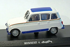 �m���u 1/43 ���m�[ 4 �W���M���O �z���C�g/�u���[Norev 1:43 Renault 4 Jogging white/blue