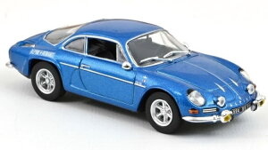 mu 1/43 m[ As[k A110 1600S N[y 1973 u[^bNNOREV 1:43 RENAULT ALPINE A110 1600S COUPE 1973 BLUE METALLIC