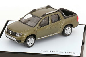 mu 1/43 m[ _X^[ I` 2015 _[NO[^bN m[ʎdlNorev 1:43 Renault Duster Oroch 2015 darkgreen-metallic special edition of Renault
