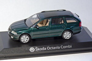 �m���u 1/43 �V���R�_ �I�N�^���B�A �R���r 2005 �O���[�����b�gNorev 1:43 Skoda Octavia combi 2005 green met