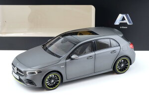 �x���c���� �m���u 1/18 �����Z�f�X �x���c A�N���X W177 AMG���C�� �}�E���e���O���[�}�O�m �f�B�[���[�o�[�W���� �J��NOREV 1:18 Mercedes Benz A-Class W177 AMG Line mountain gray magno DEALER VERSION
