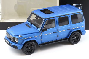 ベンツ特注 ノレブ 1/18 メルセデス・ベンツ Gクラス G580 EQG M465 2024 サウスシーブルー 開閉NOREV 1:18 Mercedes G-Class G580 EQG M465 2024 south seas blue DEALER VERSION