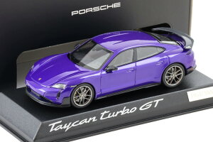 |VF mu 1/43 |VF ^CJ ^[{ GT @CUbnpbP[W p[vXJC^bN V[P[XtNorev 1:43 Porsche Taycan Turbo GT Weissach Package purple sky metallic with Showcase
