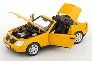 xc mu 1/18 ZfX SLK 200 [hX^[ 1996`2000 CG[ ZfXʎdl JNorev 1:18 Mercedes SLK 200 Roadster 1996-2000 yellow special edition of Mercedes