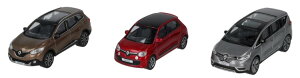 �m���u 1/64 ���m�[ Koleos/Scenic/Megane 5��Z�b�gNOREV 1:64 Renault Koleos/Scenic/Megane Set of 5
