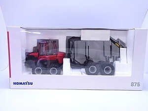 �������쏊 1/32 �R�}�c 875.1 �ѓ���Ǝ� �t�H���[�_�[Komatsu 1:32 komatsu 875.1 Forest work vehicle forwarder