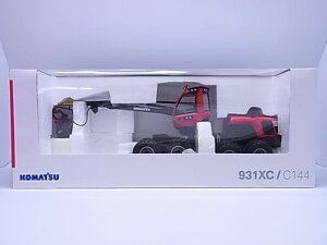 �������쏊 1/32 �R�}�c 931XC-3 �����\�ыƍ�Ǝ� �n�[�x�X�^�[Komatsu 1:32 komatsu 931XC-3 High performance forestry work vehicle Harvester
