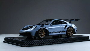 AI f 1/18 |VF 992 GT3 RS OCV[O[ 38AI MODEL 1:18 Porsche 992 GT3 RS GT Glacier Grey Limited 38 Pieces