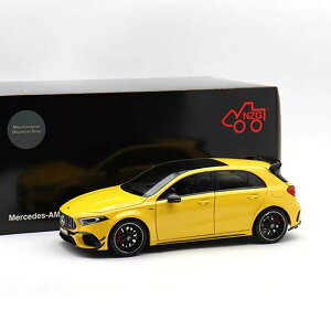 NZG 1/18 ZfX xc AMG A45 S 2023 CG[ JNZG 1:18 Mercedes Benz AMG A45 S 2023 Yellow