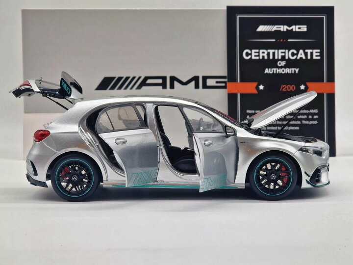楽天市場】NZG キロワークス 1/18 メルセデス ベンツ AMG A45 S  