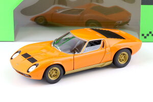 EB[ 1/18 {M[j ~E SV 1971 IW NEXf JWelly 1:18 Lamborghini Miura SV 1971 orange NEX model