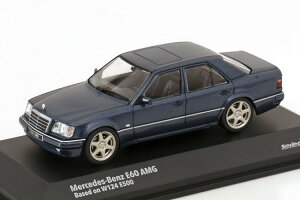 \h 1/43 ZfXxc E500 W124 E60 AMG 1994 u[Solido 1:43 Mercedes E500 W124 E60 AMG 1994 blue