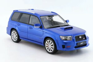 hXP[f 1/18 Xo tHX^[ STI 2007 u[^bN 100Radscale Models 1:18 Subaru Forester STI 2007 blue metallic Limitation 100 pcs