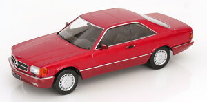 KKXP[ 1/18 ZfXExc 560 SEC C126 1985 bh^bNKK-Scale 1:18 Mercedes 560 SEC C126 1985 red metallic