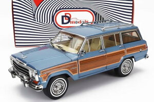 �f�B�[�f�B�[���f�� 1/18 �W�[�v �O�����h���S�j�A 1989 ���C�g�u���[���b�g/�E�b�h �J��DD-MODELS 1/18 JEEP GRAND WAGONEER 1989 LIGHT BLUE MET/WOOD