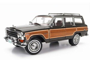 �f�B�[�f�B�[���f�� 1/18 �W�[�v �O�����h���S�j�A 1989 �O���[/�E�b�h �J��DD-MODELS 1/18 JEEP GRAND WAGONEER 1989 GREY/WOOD